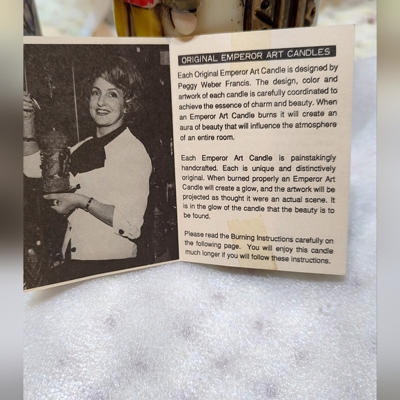 Emperor Art Creations nutcracker candle - Picture 10 of 11